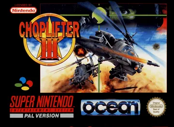 Choplifter III (Europe) box cover front